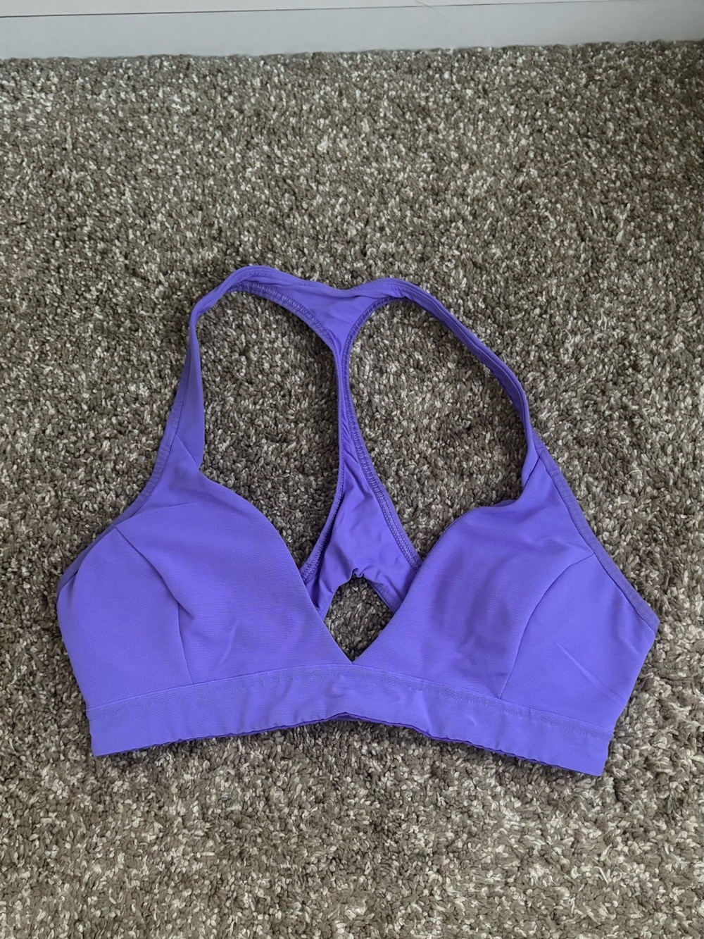 lululemon athletica Purple Racerback Sports Bra